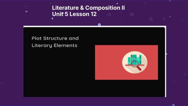 Literature & Composition II Unit 5 Lesson 12 | Genially