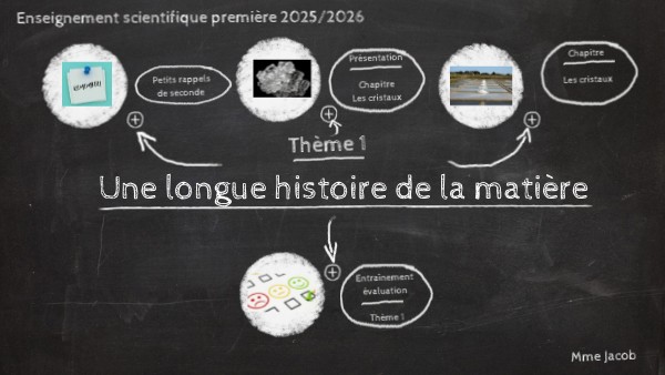 1ERE ES THEME 1 CHAPITRE CRISTAUX | Genially