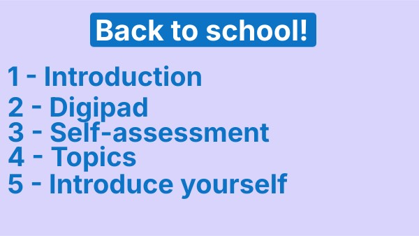 1ST class Tle Eng+ | Genially