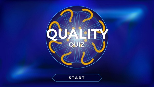 Quality quiz | Genially