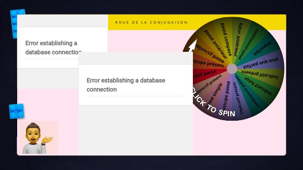 Roue de la conjugaison 103 | Genially