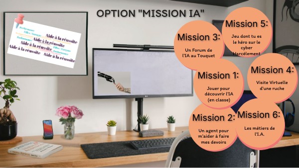 Option "mission IA" | Genially