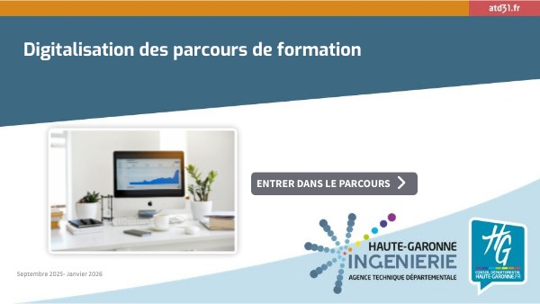 Digitalisation des parcours de formation | Genially