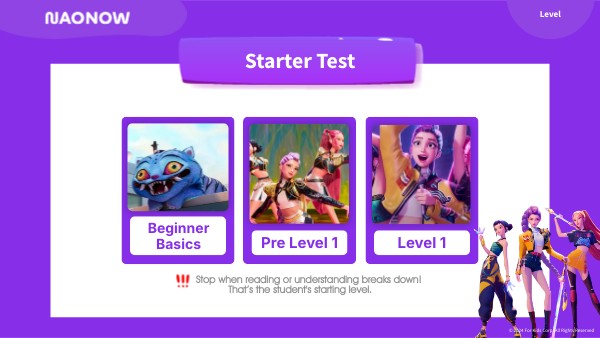 Level Assessment | Genially