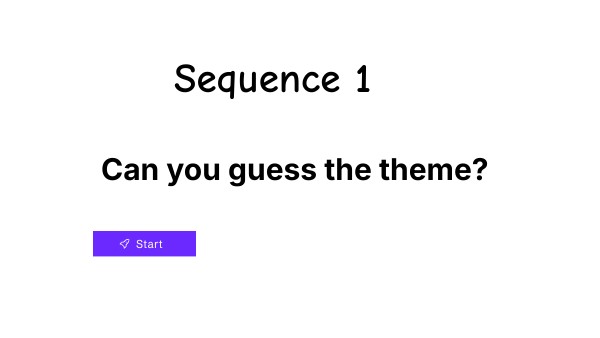 Sequence 1 | Genially