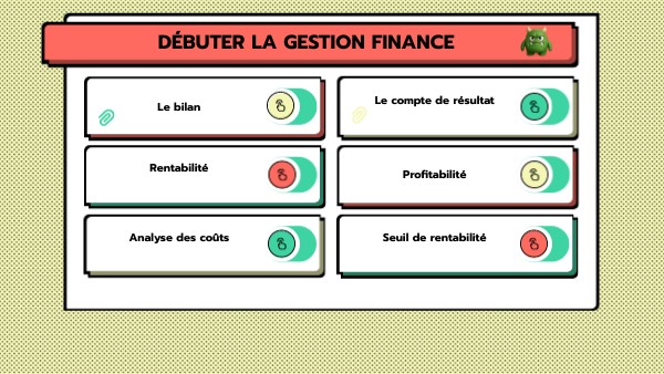 Débuter la gestion finance | Genially