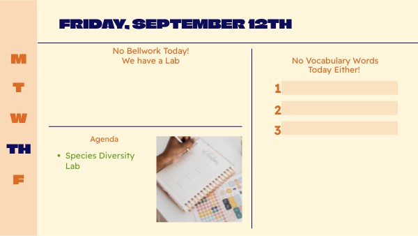 ES - Daily Planner - Week 5 | Genially