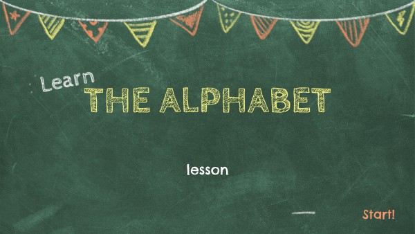 Copie - the alphabet activity | Genially