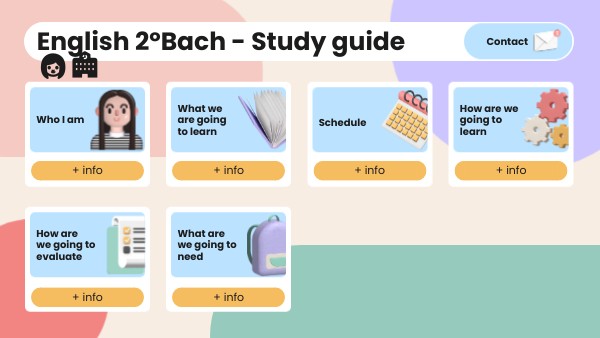 English 2ºDIVER - Study guide 👩‍🏫 | Genially