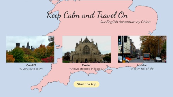 LogBook School Trip Chloé | Genially