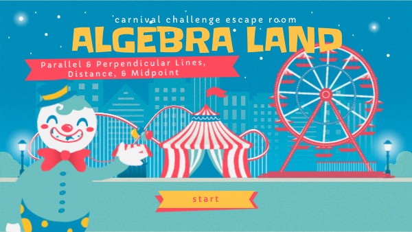 Algebra Land: Real Number System, Slopes, Dist. & Midpoint Review ...