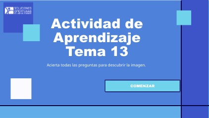 Actividad de Aprendizaje 13 | Genially