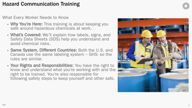 Hazard Communication Training | Genially
