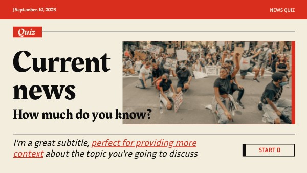 Current news | Genially