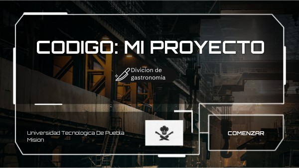 codigo: mi proyecto | Genially
