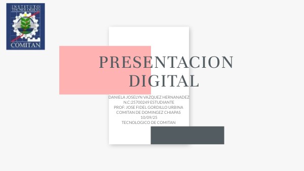 presentacion digital | Genially