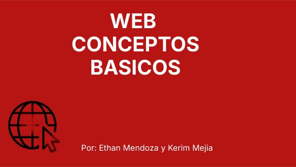 WEB CONCEPTOS BASICOS | Genially