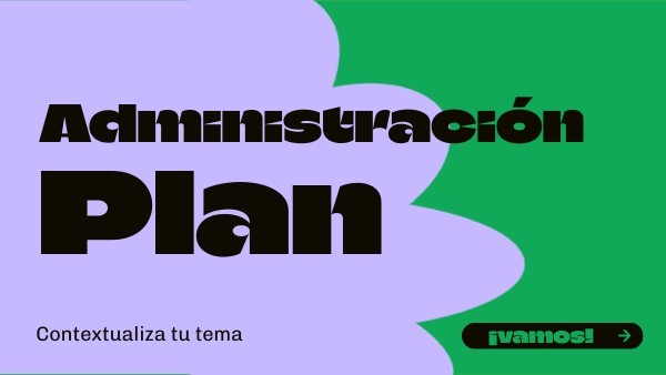Plan | Genially
