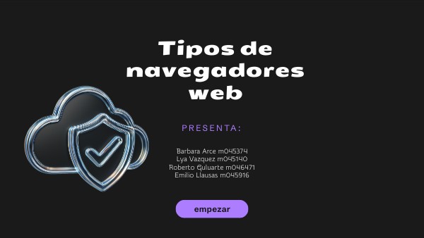 Tipos de navegadores web | Genially