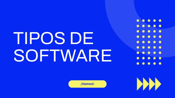 TIPOS DE SOFTWARE | Genially