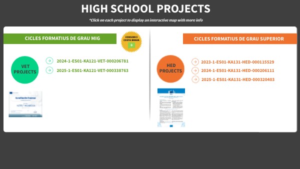 HIGH SCHOOL PROJECTS | Genially