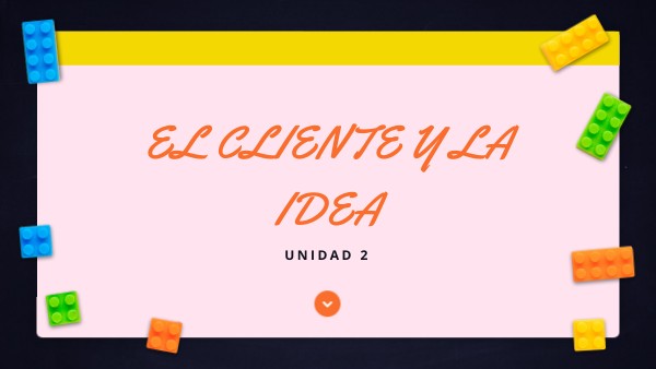 UNIDAD 2 EL CLIENTE Y LA IDEA | Genially