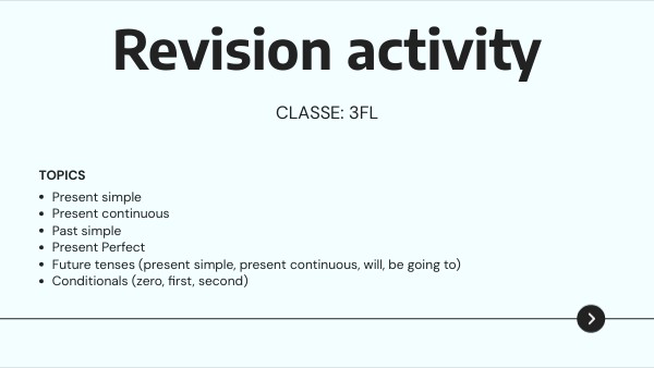 Revision activity | Genially