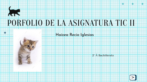 Porfolio De la asignatura tic ii | Genially