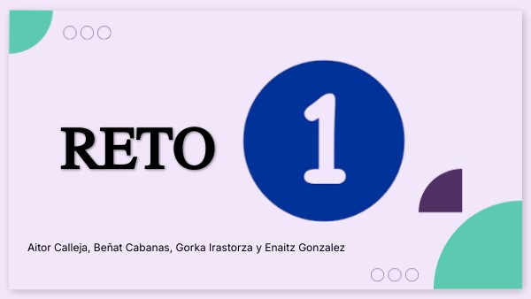 RETO 1 | Genially
