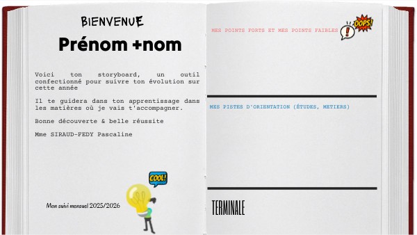 Mon STORYBOARD | Genially
