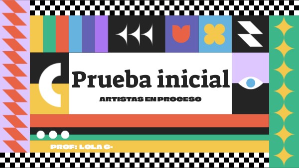 Prueba inicial | Genially