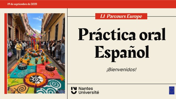 PO Español L1 PE | Genially