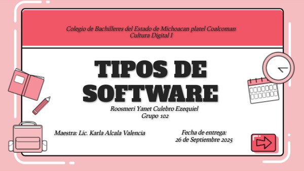 tipos de software | Genially