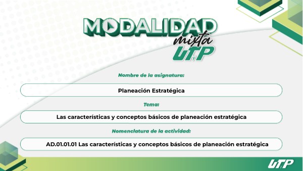 AD.01.01.01 Las características y conceptos básicos de planeación estr
