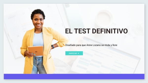 EL TEST DEFINITIVO | Genially