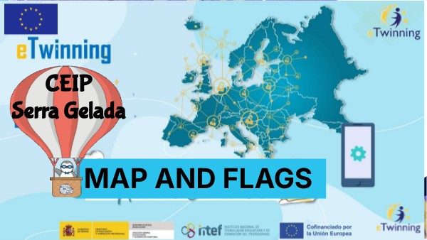 MAP AND FLAGS (High levels) | Genially