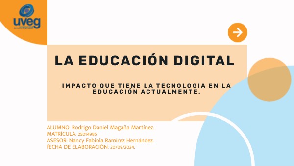 LA EDUCACIÓN DIGITAL | Genially