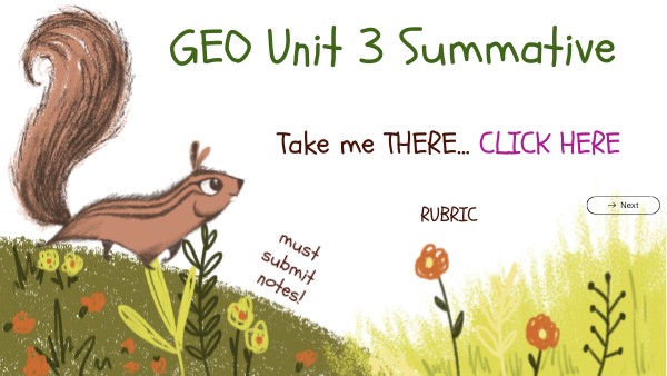 GEO Unit 3 & 4 Full Assessment | Genially