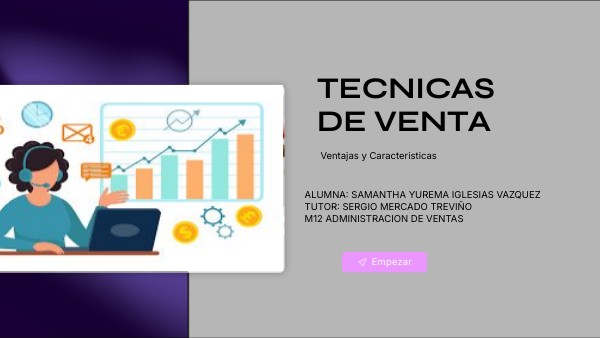TECNICAS DE VENTA | Genially