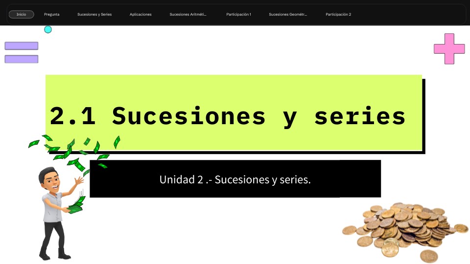 2.1 Sucesiones y series | Genially