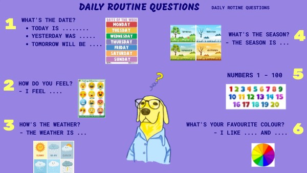 DAILY ROUTINE | Genially