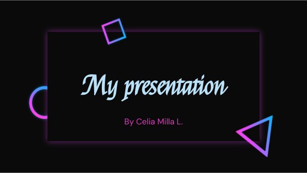 My presentation | Genially
