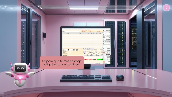 4/ Animation en cours / ticket en attente / fermer l'onglet | Genially