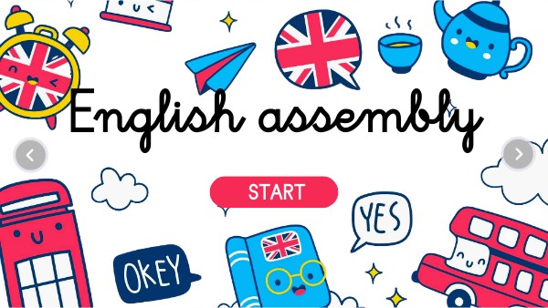 English assembly 1st and 2nd grades | Genially