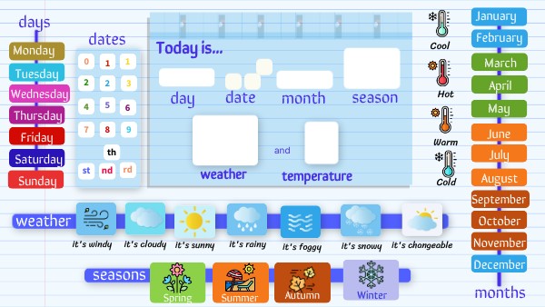 interactive calendar | Genially