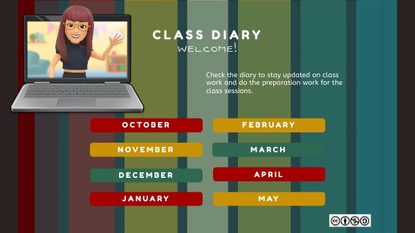 class diary | Genially