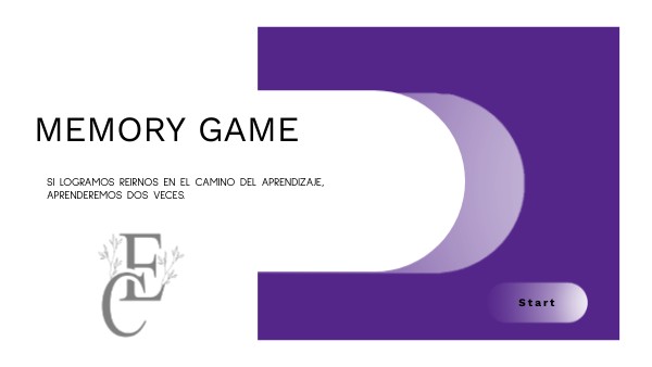 Memory game | Genially