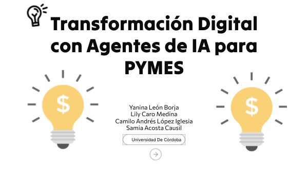 Transformación Digital con Agentes de IA para PYMES | Genially