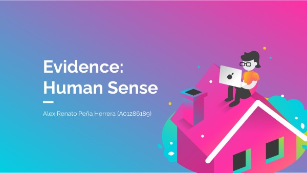 Evidence of Human Sense | Genially