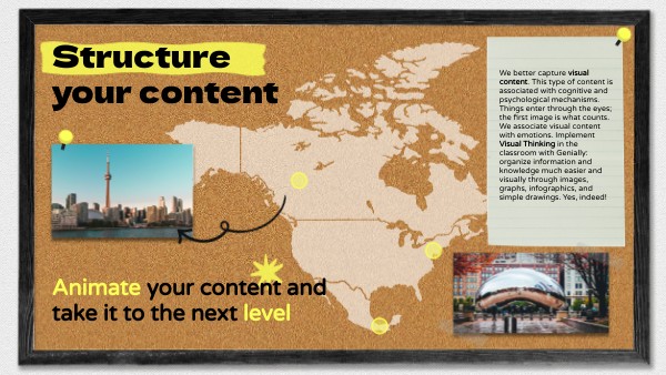 Structure your content | Genially